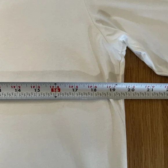 UNIQLO × Theory Men's Polo Shirt Size S‎ White Collaboration Short Sleeve - Picture 7 of 8